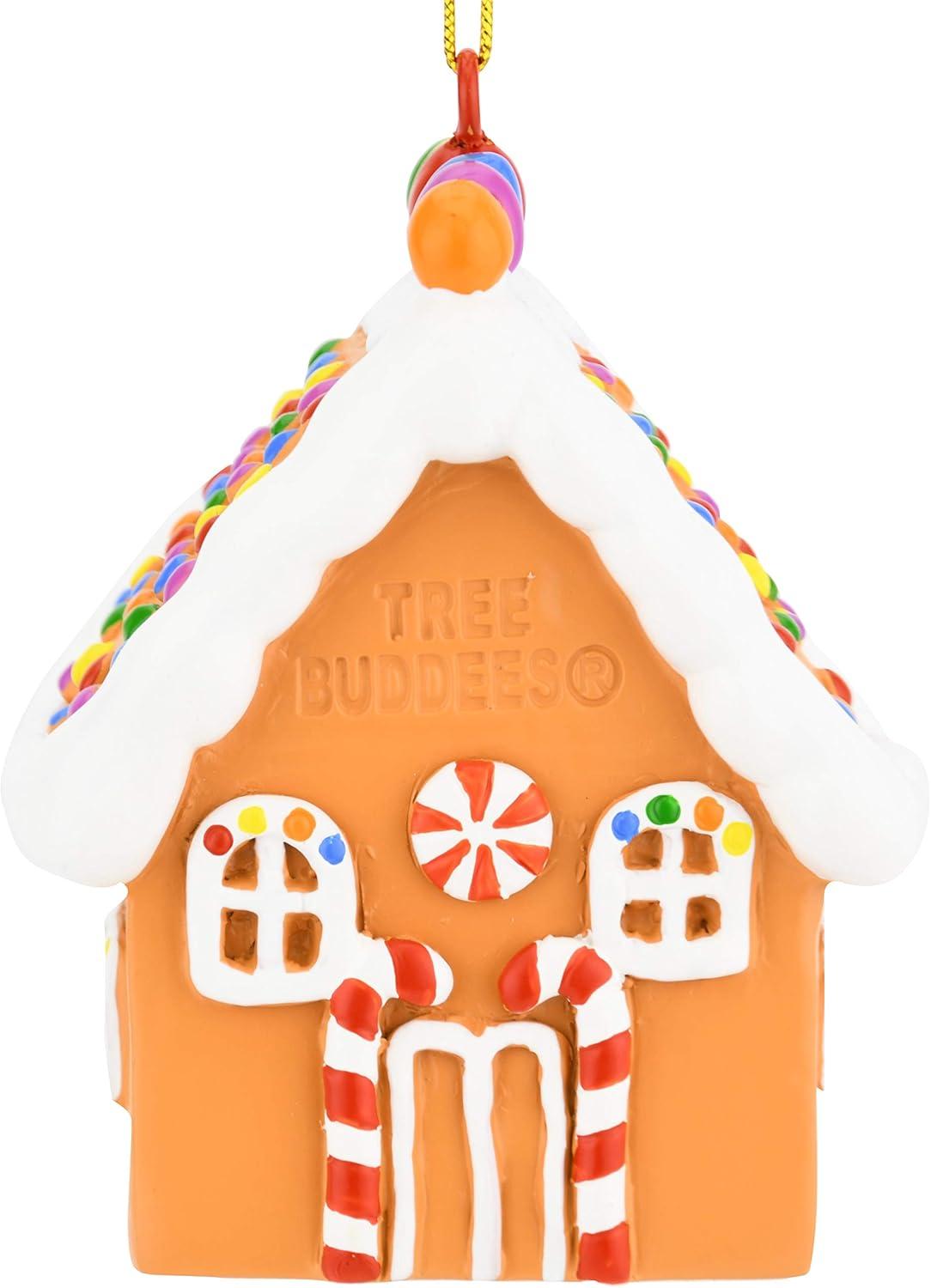 Tree Buddees Cute Our Home Gingerbread House Christmas Ornament