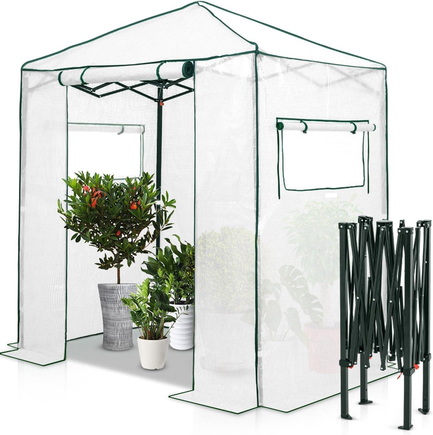 EAGLE PEAK Pop Up Greenhouse 8' W x 12' D Greenhouse