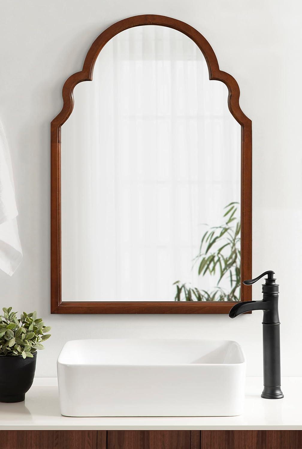 Kate and Laurel Hogan Arch Framed Mirror