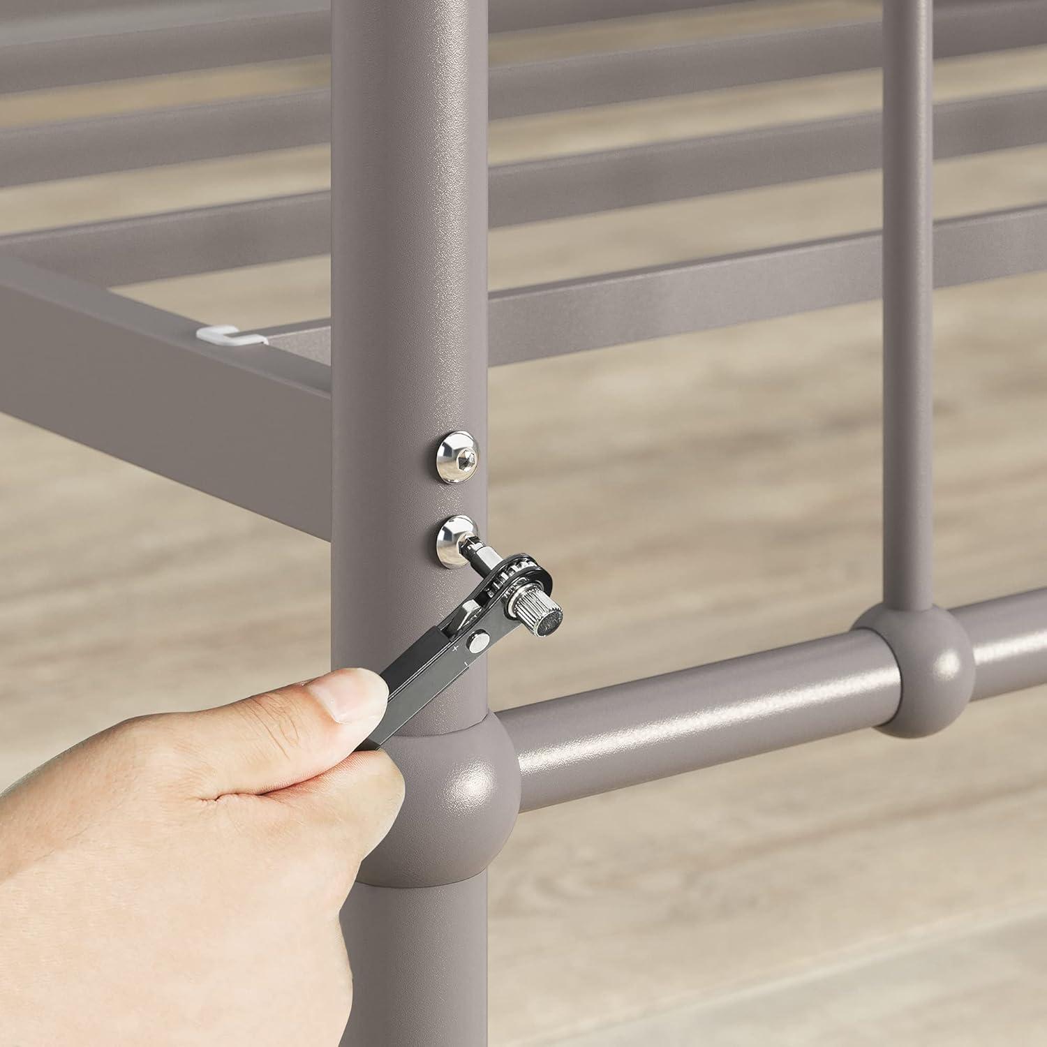 Zinus Florence 42" Modern Farmhouse Metal Platform Bed