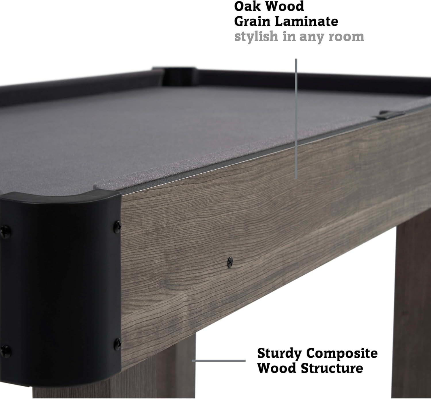 Hall of Games Charleston 4' Pool Table with Playing Accessories