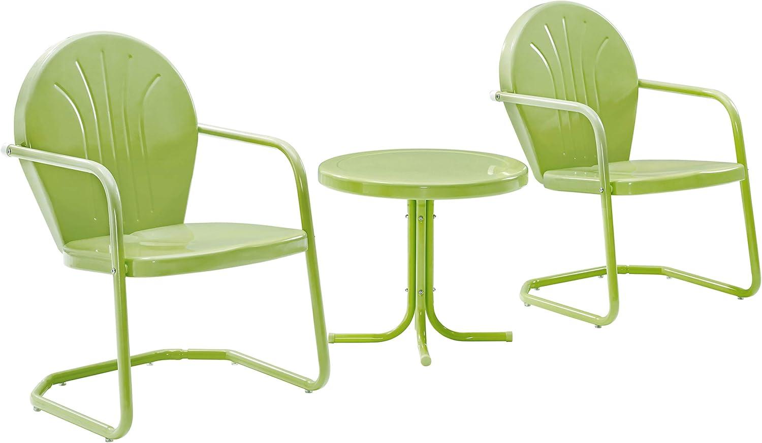 Griffith 3pc Outdoor Conversation Set - Key Lime - Crosley