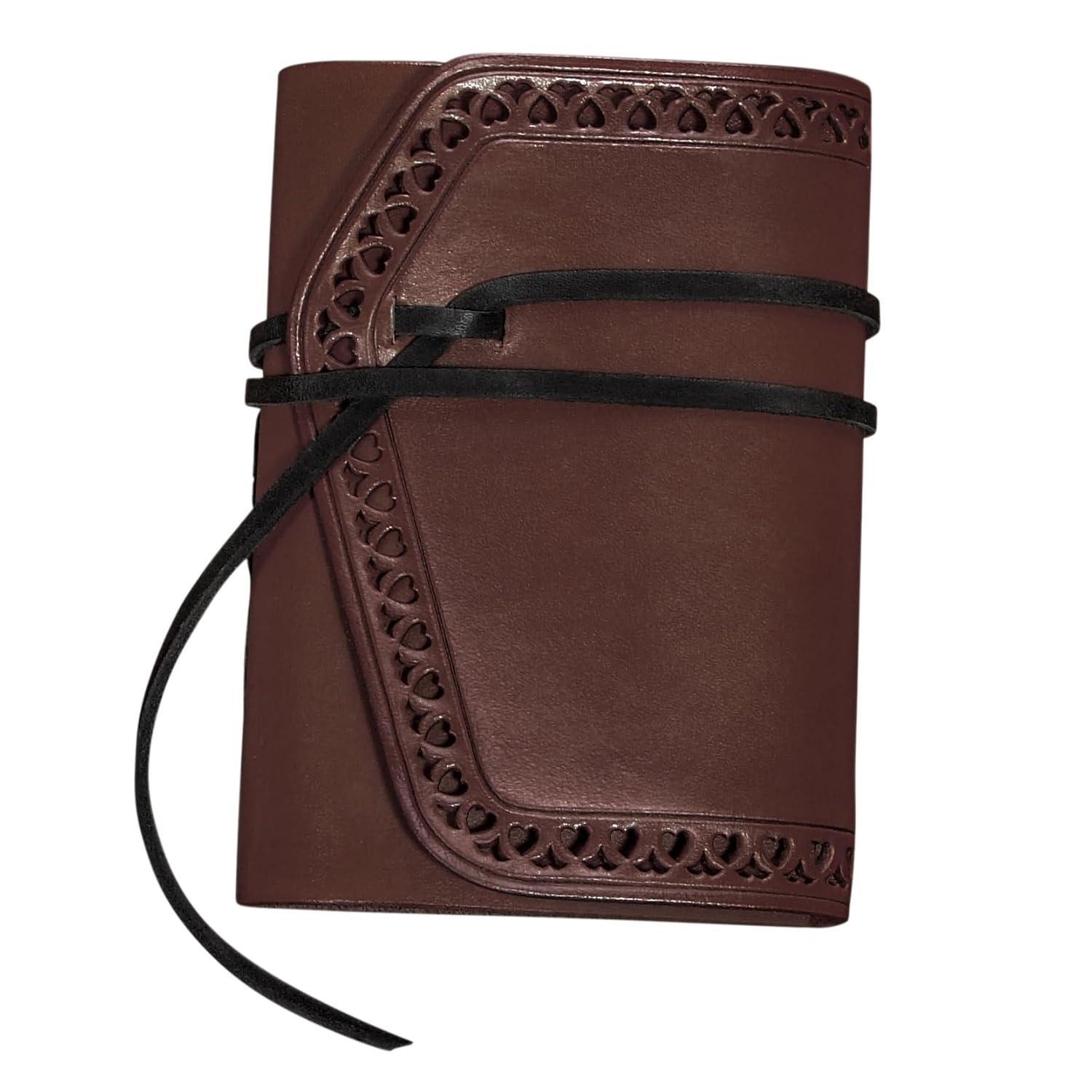 Realeather Crafts(R) Leather Journal Kit-Dark Brown