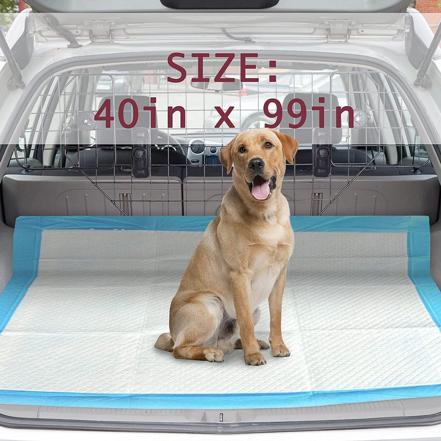 Gigantic Blue Dog Pee Pads with Adhesive Backing