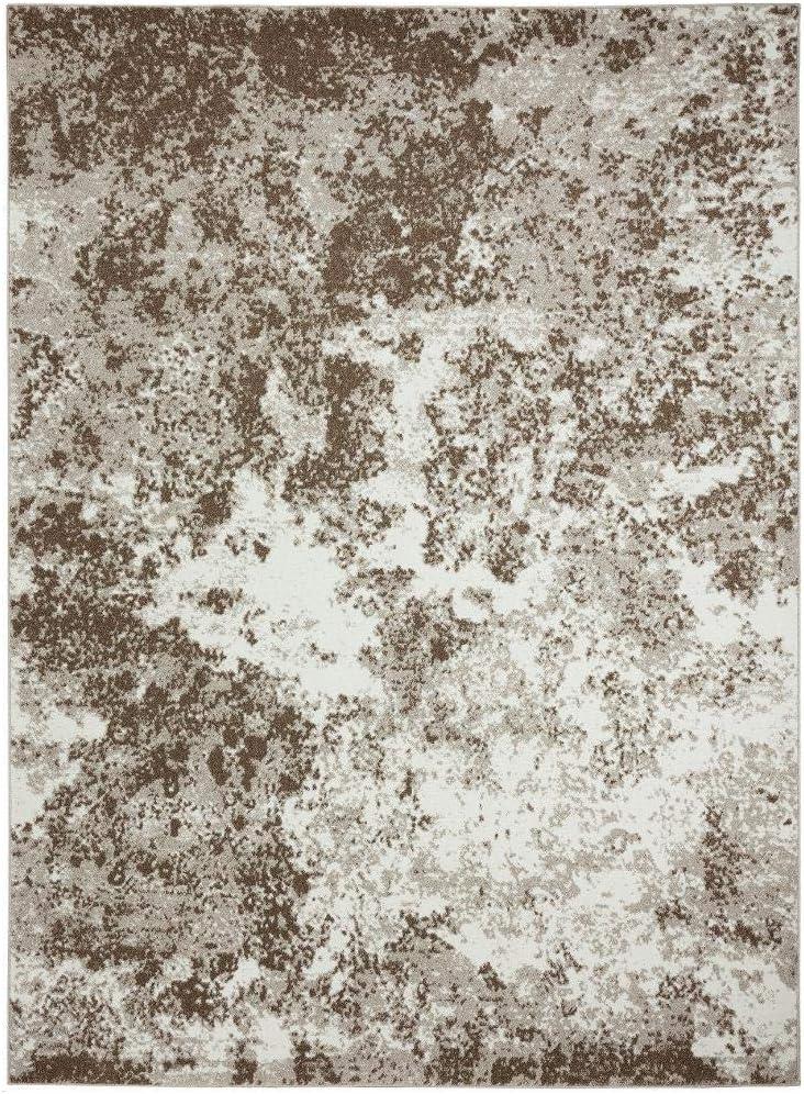 Luxe Weavers Beverly Collection Blue 8x10 Modern Abstract Area Rug