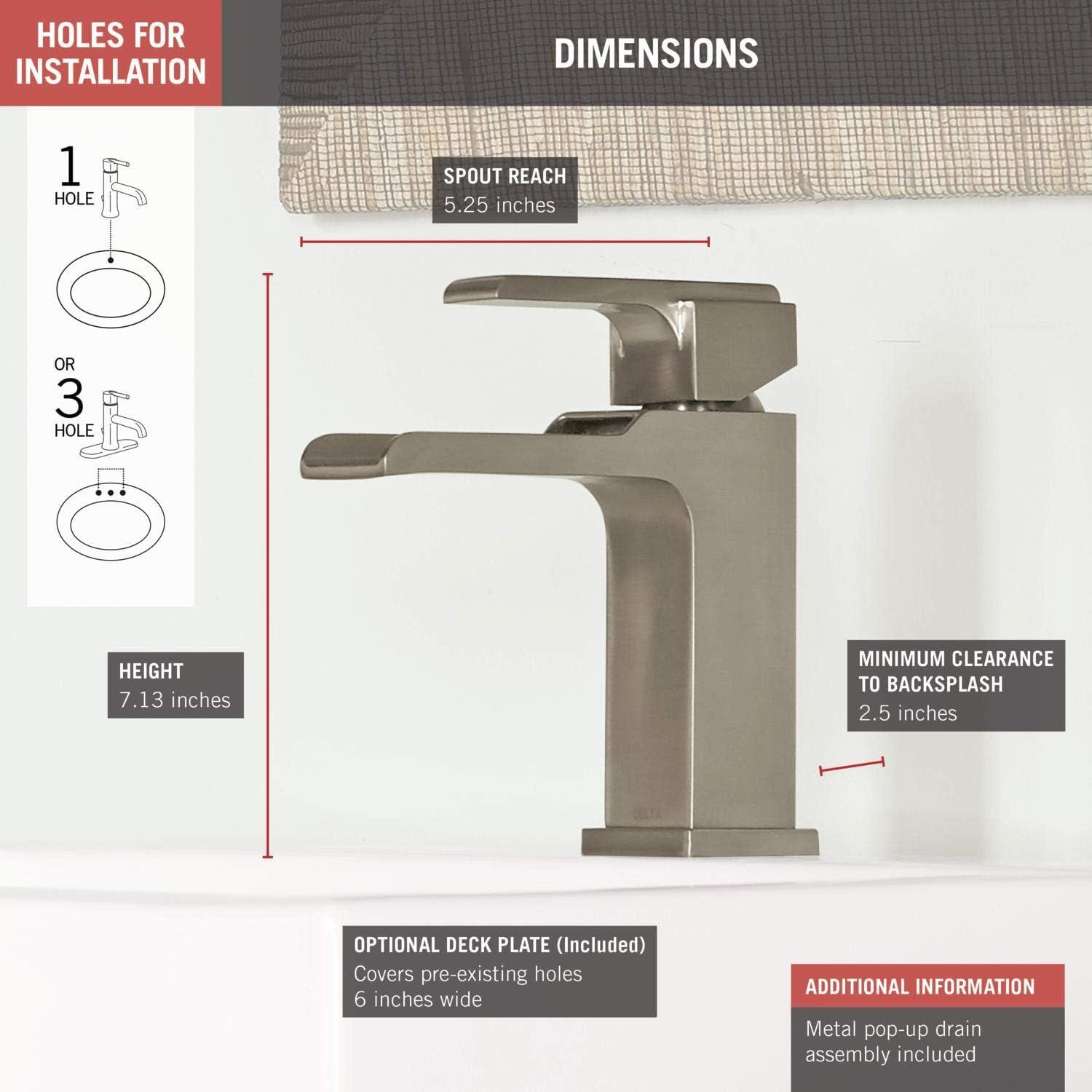 Ara Single Hole Bathroom Faucet