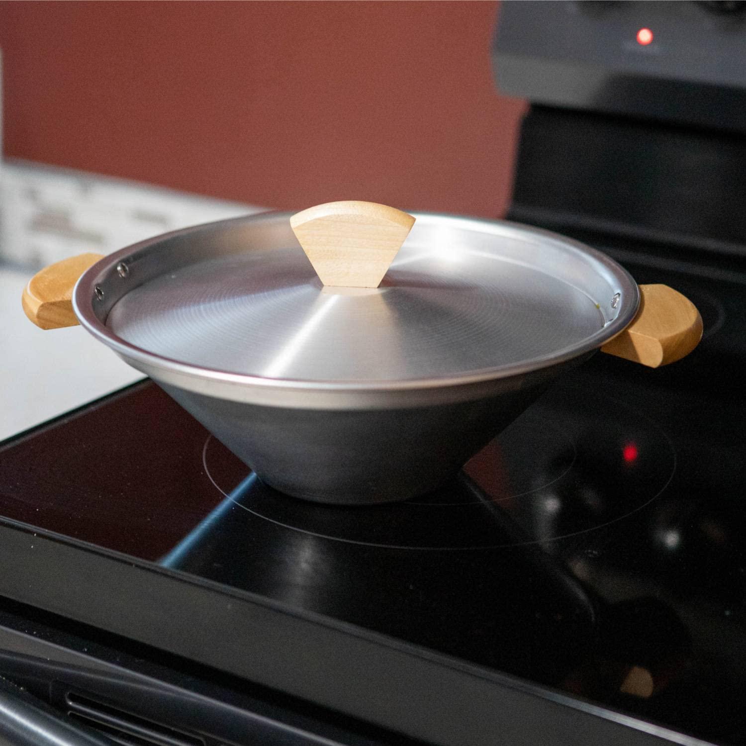 Atom Popcorn Popper - Pop Corn Easily on your Stovetop, Aluminum, Makes 2.5 Quarts