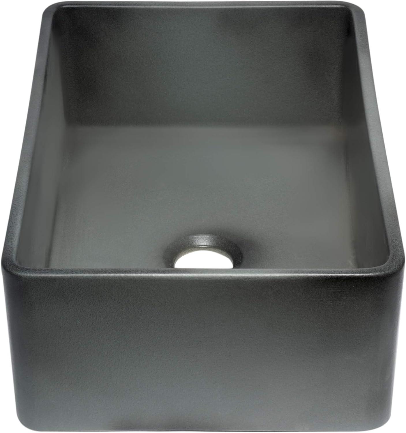 29.75'' L Farmhouse / Apron Single Bowl Fireclay Kitchen Sink