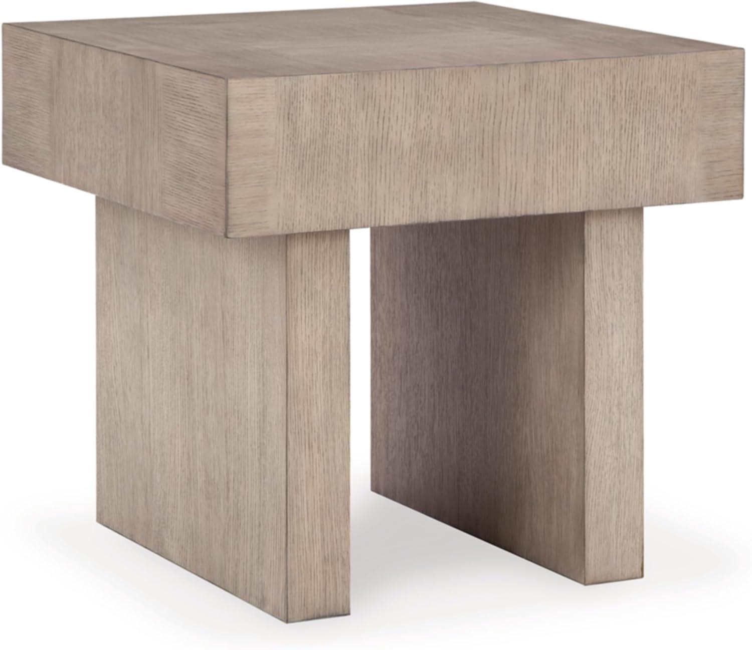 Signature Design by Ashley Jorlaina End Table, Light Grayish Brown