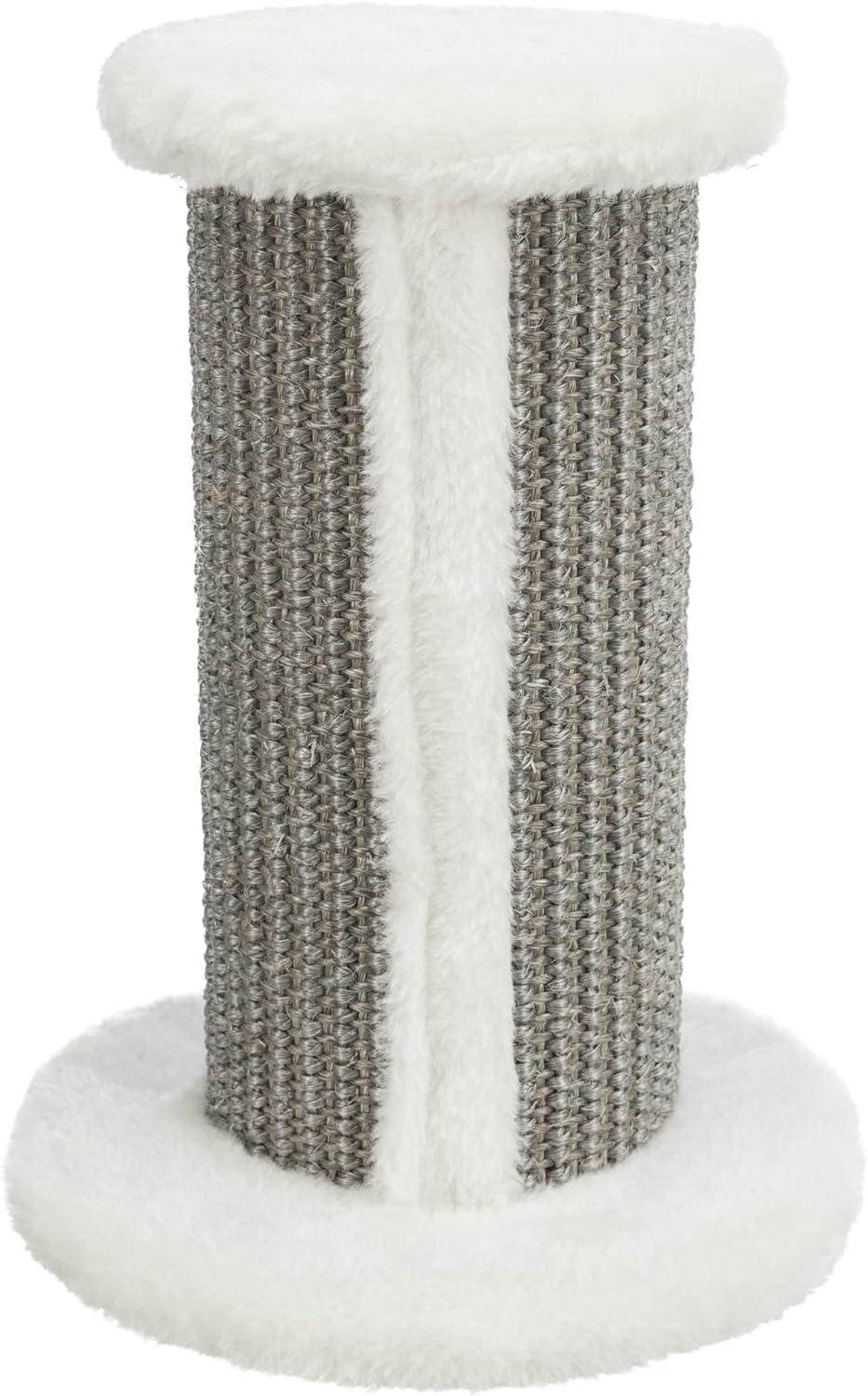 White Sisal Wall Mount Cat Climbing Steps, 3-Piece Set