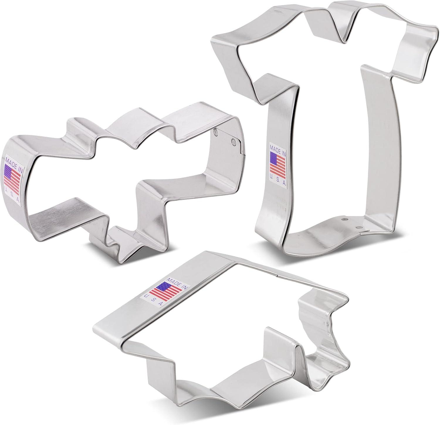 Graduation Steel Cookie Cutter Set, by Ann Clark (3 Count)