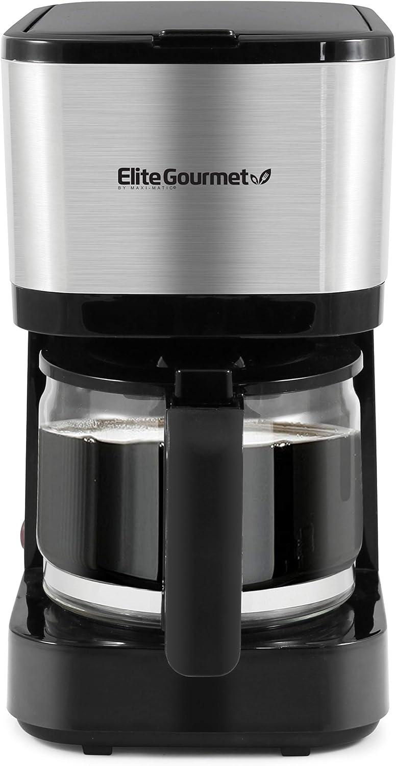 Elite 5 Cup Stainless Steel Drip Coffee Maker-EHC9420