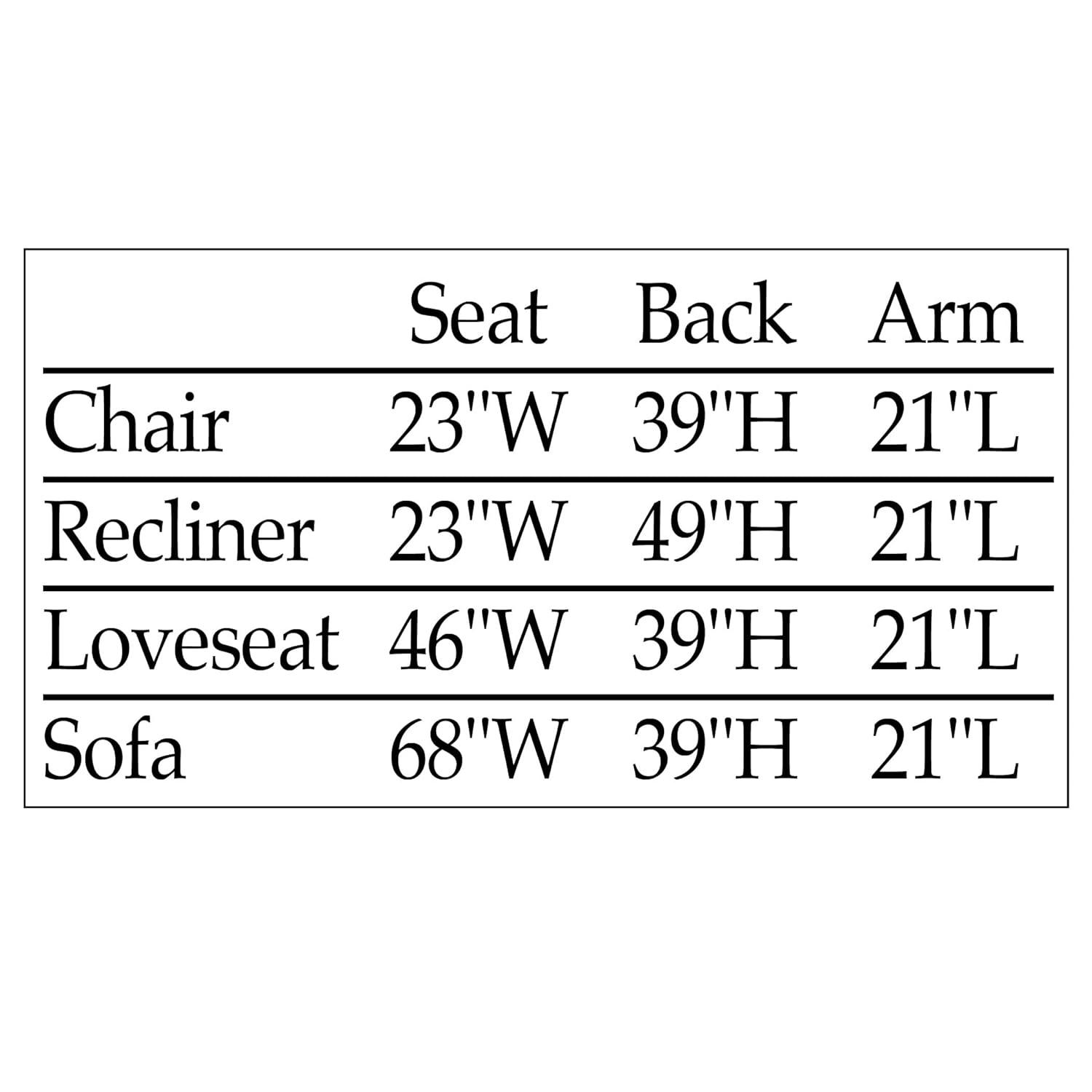 Collections Etc Reversible Quilted Furniture Cover Chair Black/Gray