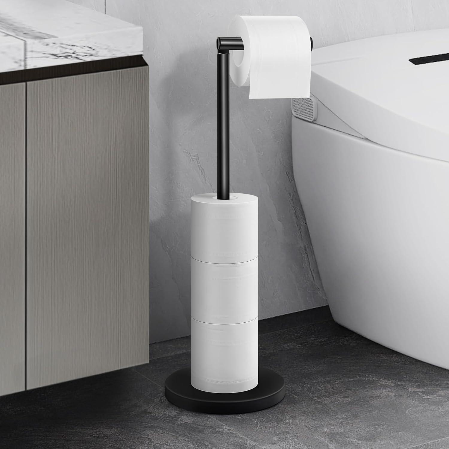 TOPEFIC HPA6LRTN02 Free Standing Toilet Paper Holder