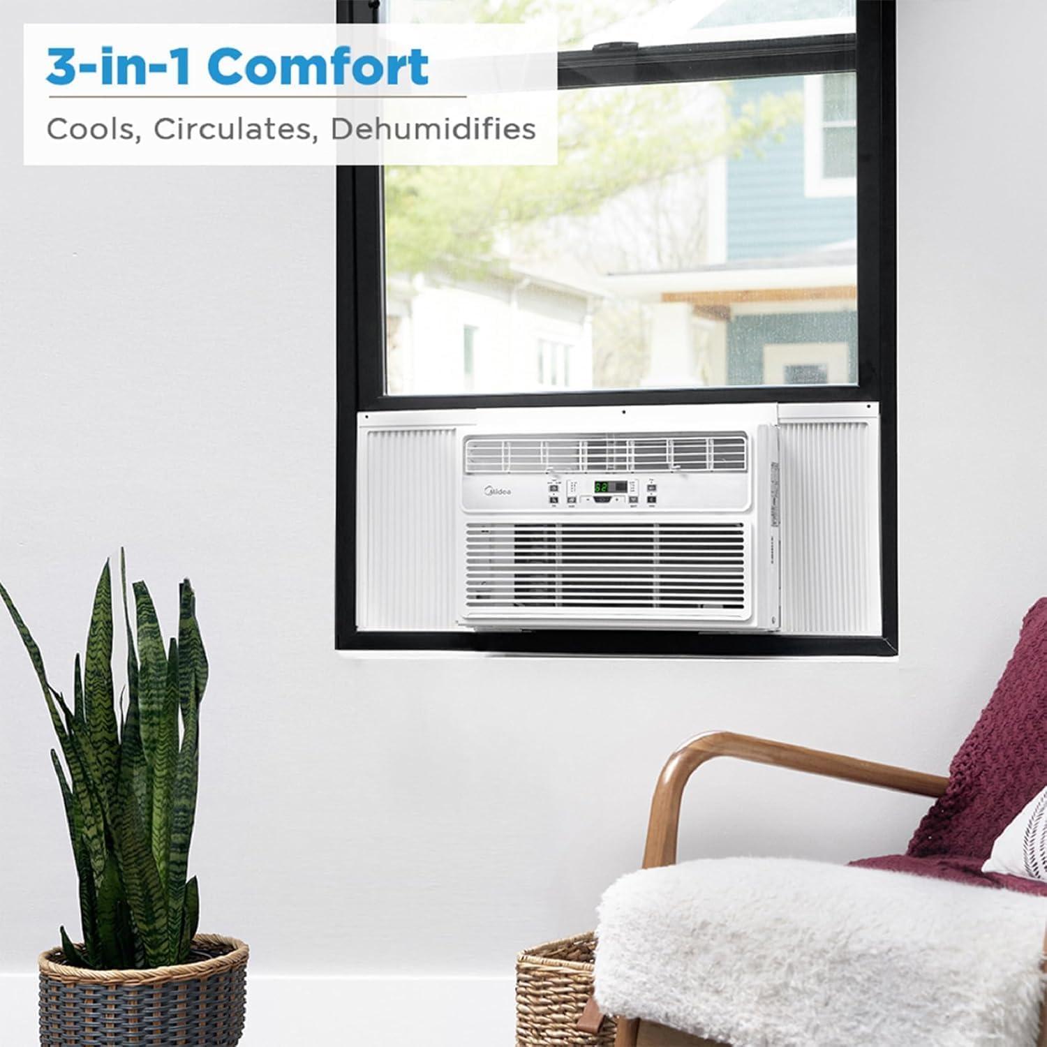 Midea Midea EasyCool 12,000 BTU Energy Star Window Air Conditioner with Remote