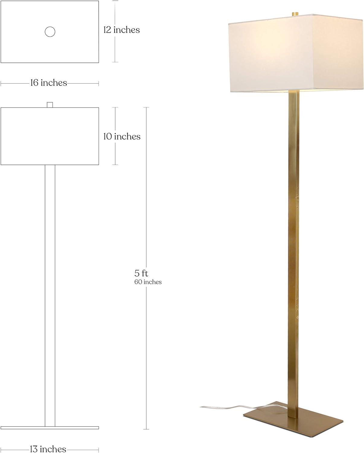 Stella White LED Floor Lamp for Kids' Rooms and Nurseries