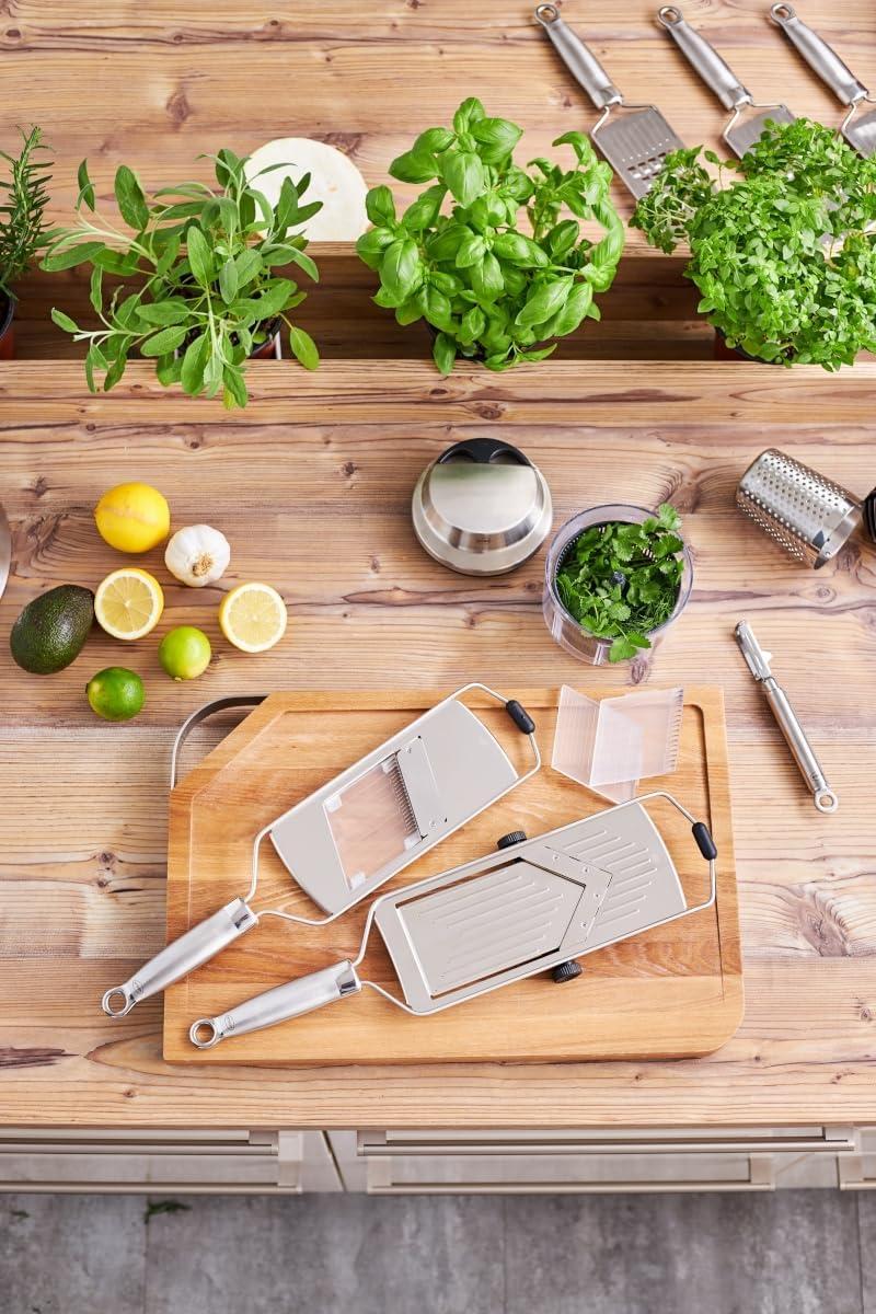 Rosle Adjustable V-Slicer - Not New Condition Stainless Steel