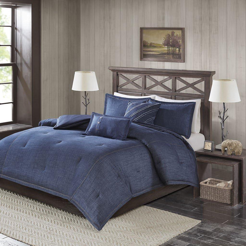 Perry Oversized Denim Comforter Set