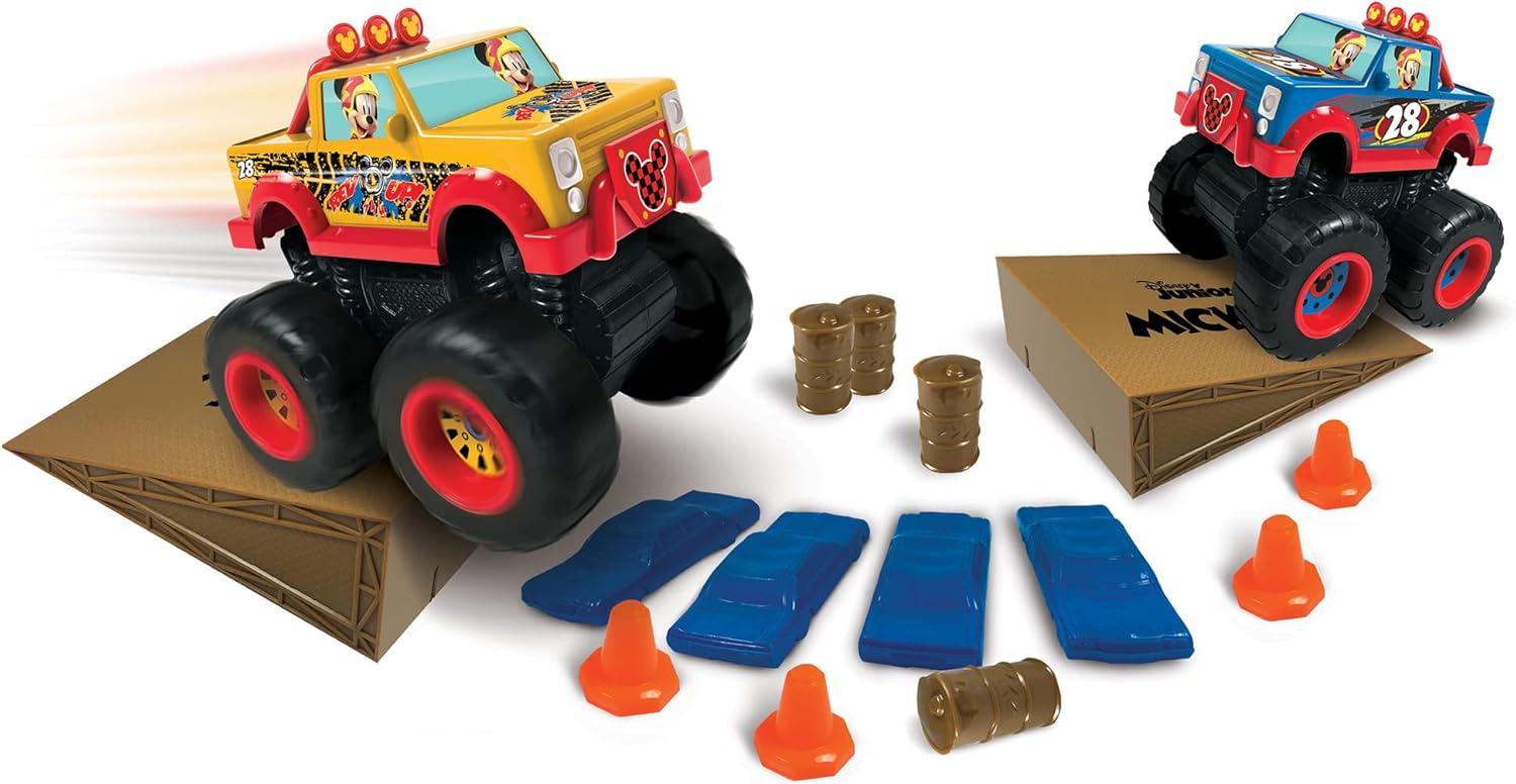 Disney Junior Mickey 18 Pc Off-Road Monster Truck Playset
