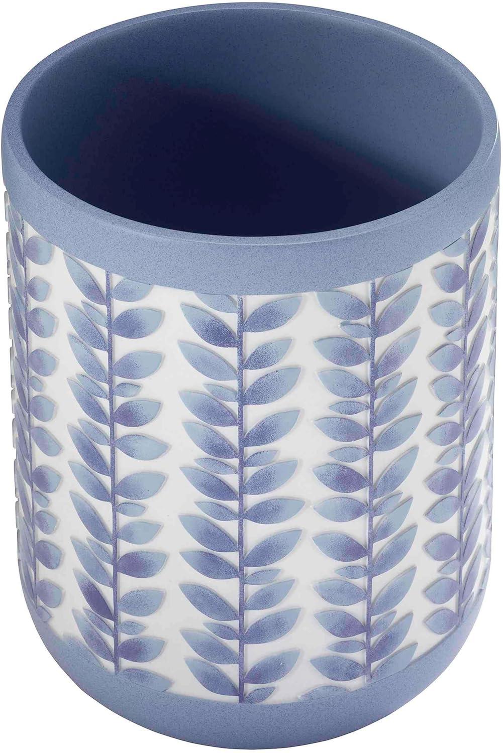 Avanti Linens Monterey Blue Wastebasket