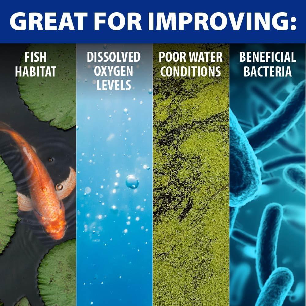 The Pond Guy Pond Aerator 1, Water Garden Aeration Kit: Diaphragm Compressor, Air Line & Diffuser