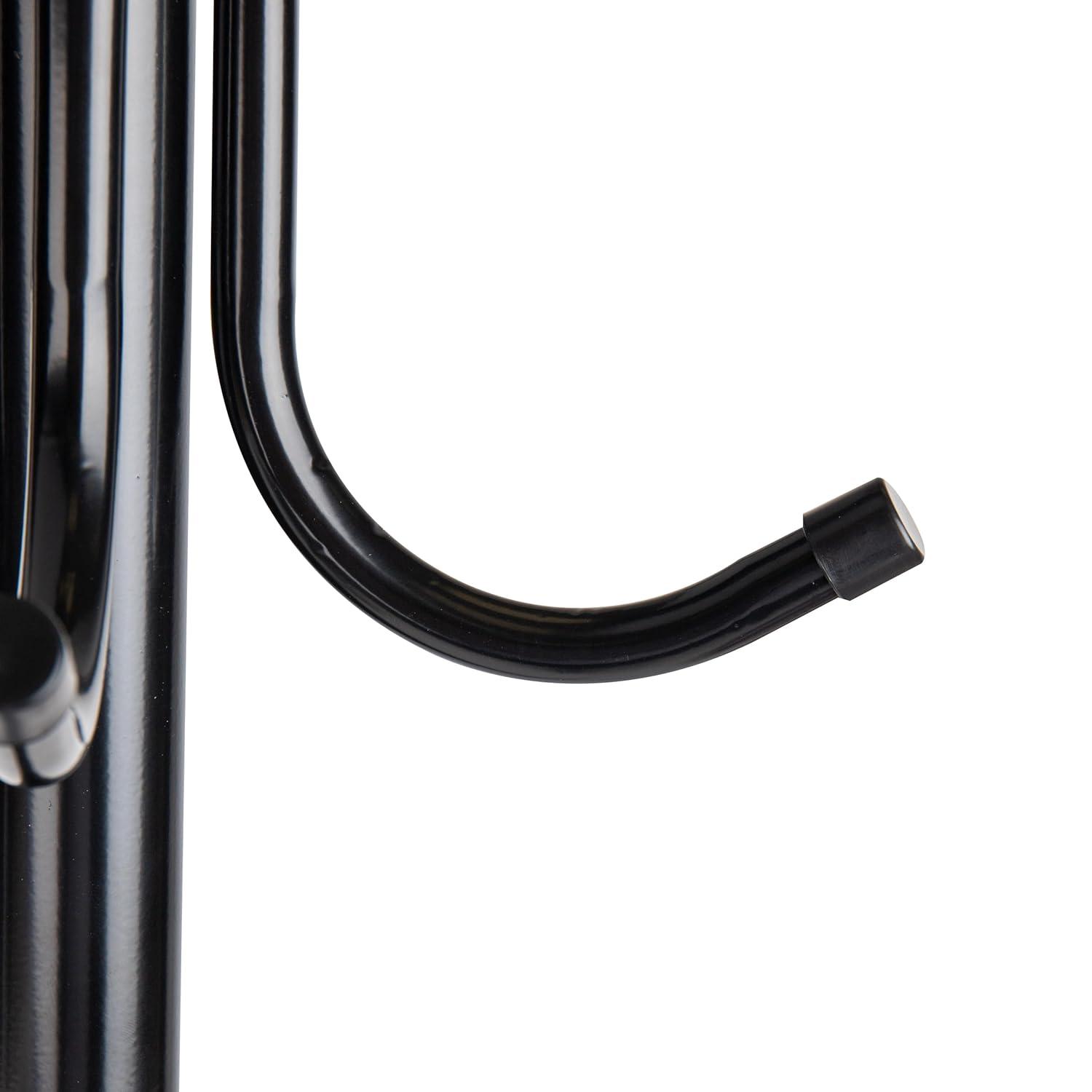 Mind Reader Mind Reader Coat Rack, Hall Tree, Freestanding, Coat Tree, Hat, Jacket, Purse, Metal, 14.75"L x 16.5"W x 69"H