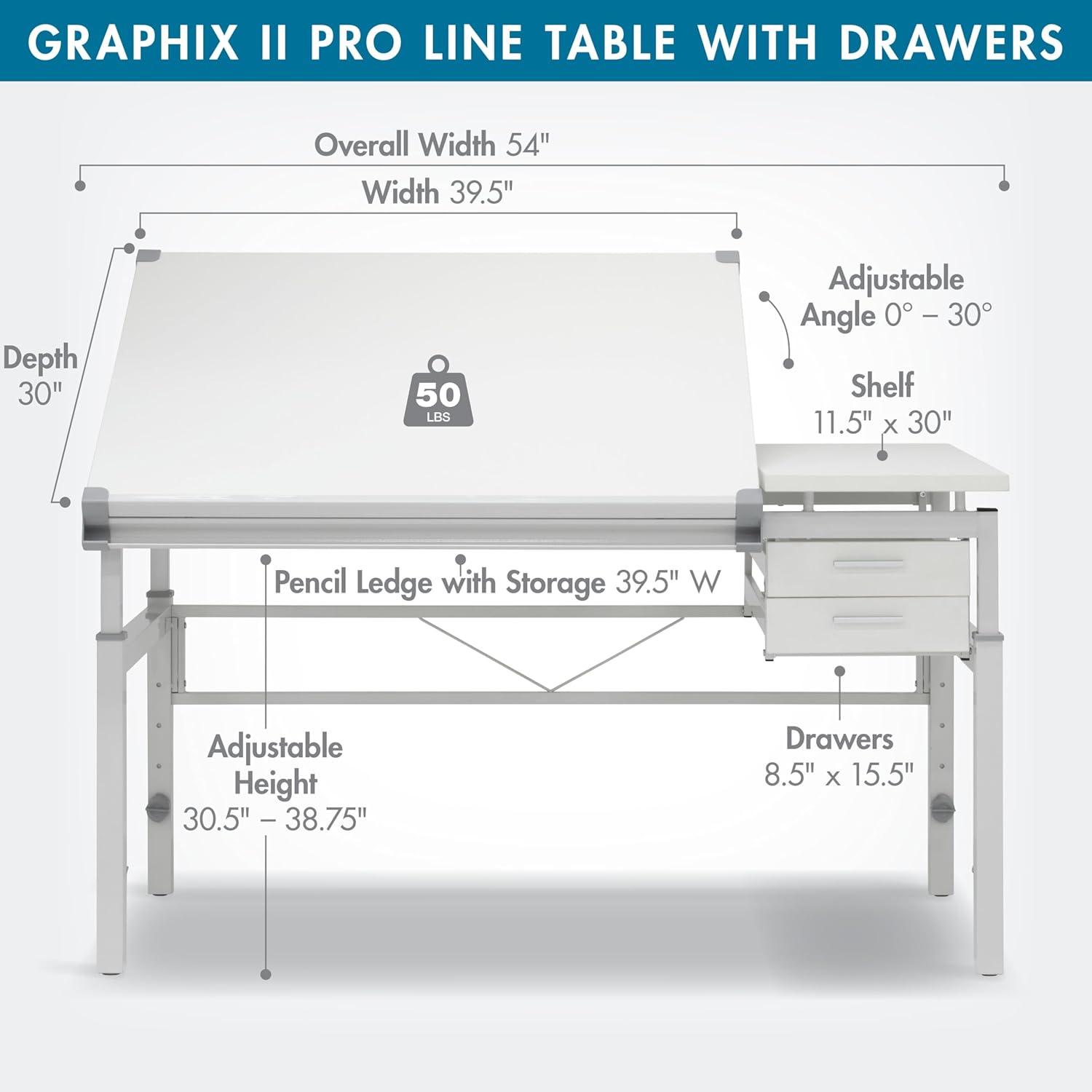 Inbox Zero Cowie Height Adjustable Drafting Table