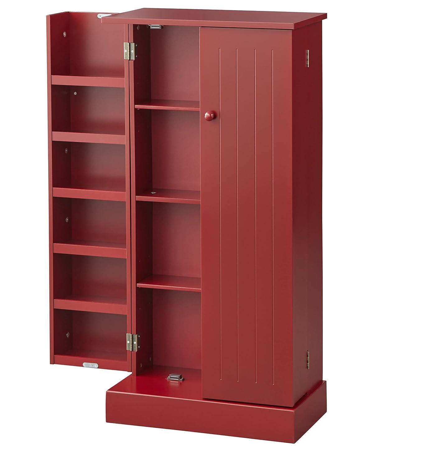 Simple Living  Pine Utility Kitchen Pantry