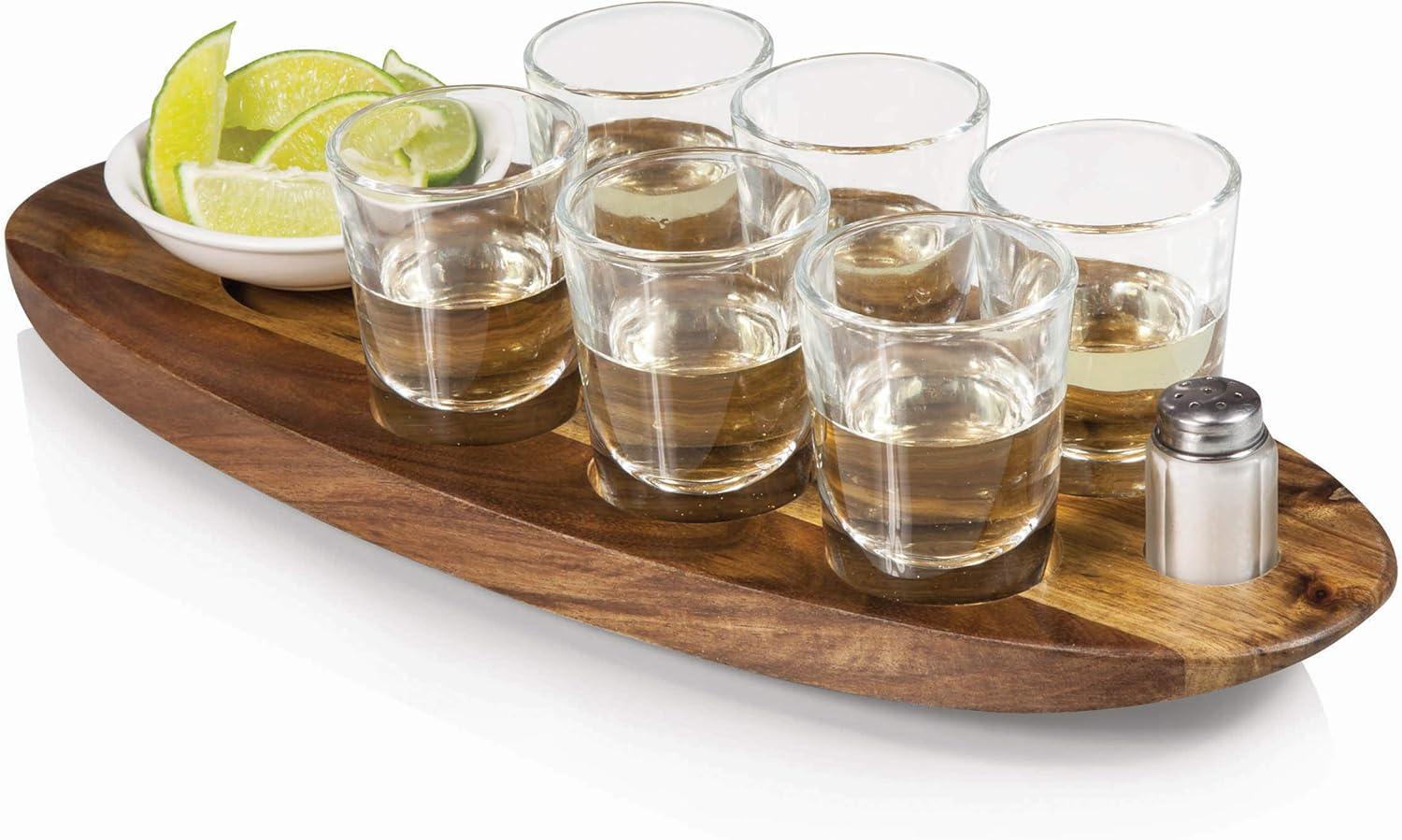 9pc Cantinero Shot Glass Serving Set - Picnic Time