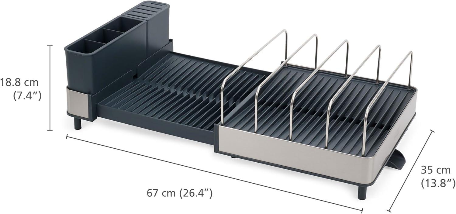 Joseph Joseph Extend Max Steel Expanding Dish Rack for Cookware