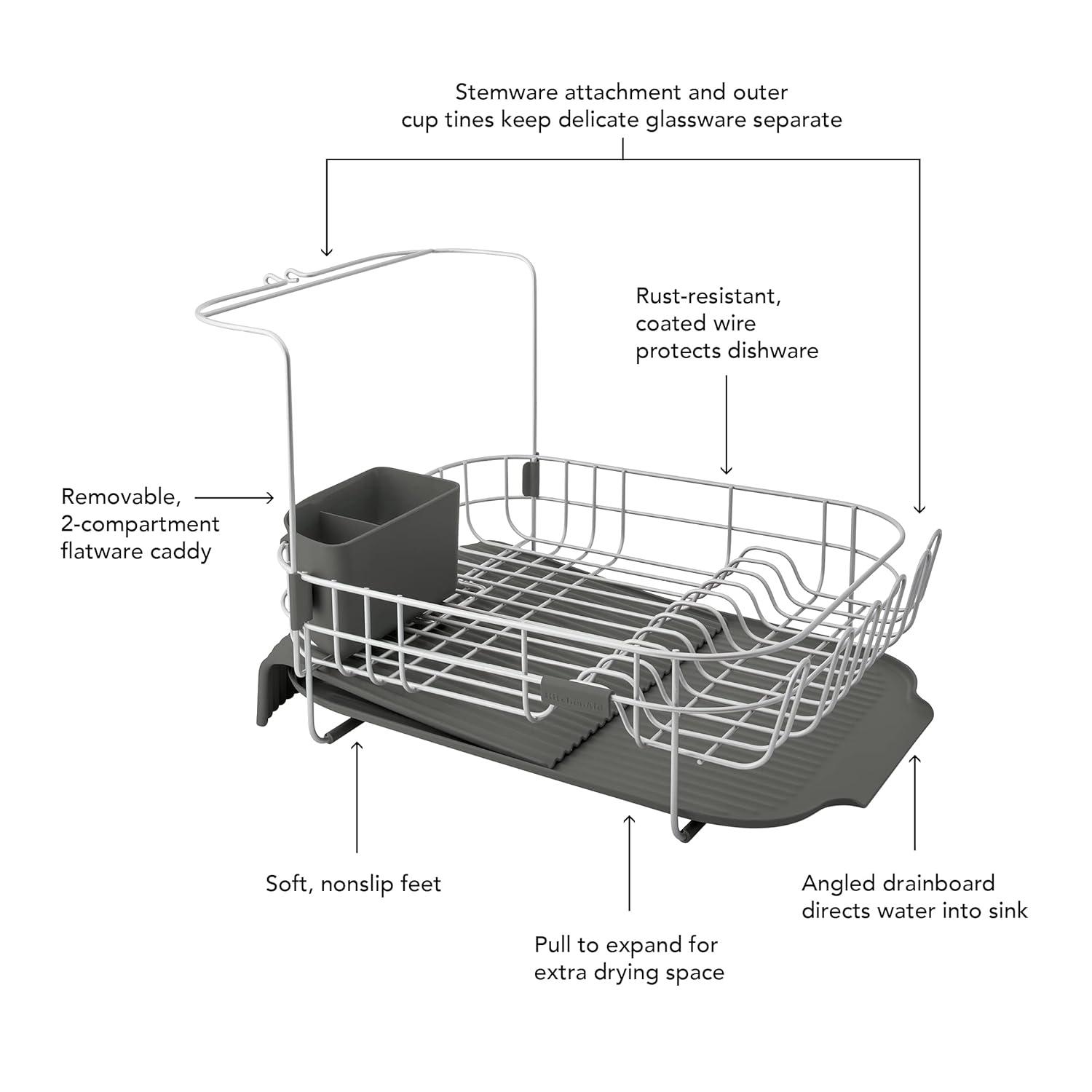 KitchenAid® KitchenAid® Full Size Expandable Dish-Drying Rack