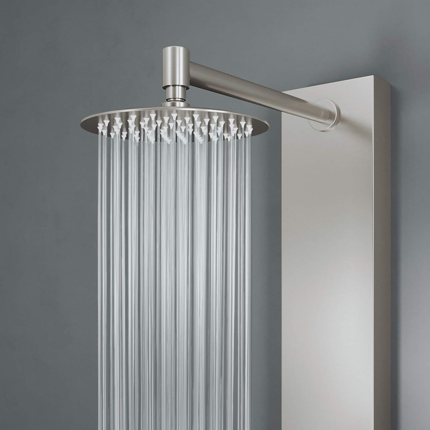 Ellington 59" H X 6" W EZDivert™ 4-Jet Shower System with Hand Shower Wand & Adjustable Shower Head