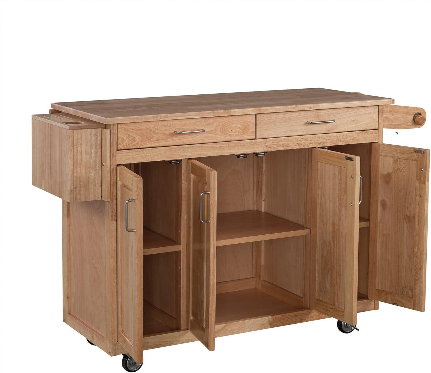 Wood Kitchen Island