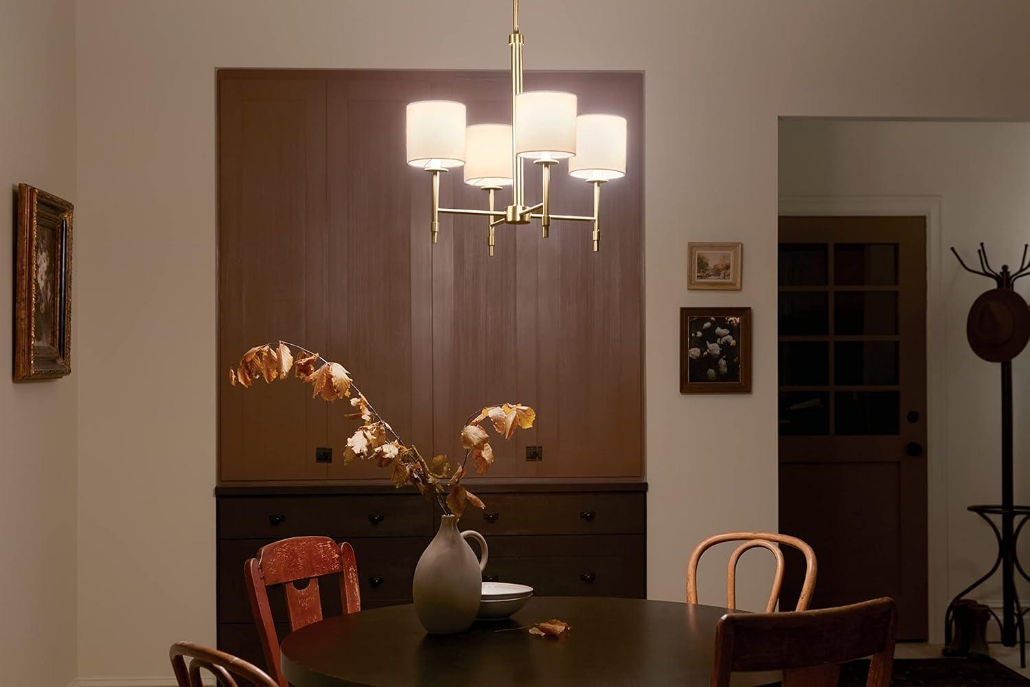 Kichler Lighting Ali 4 - Light Chandelier in  Brushed Natural Brass