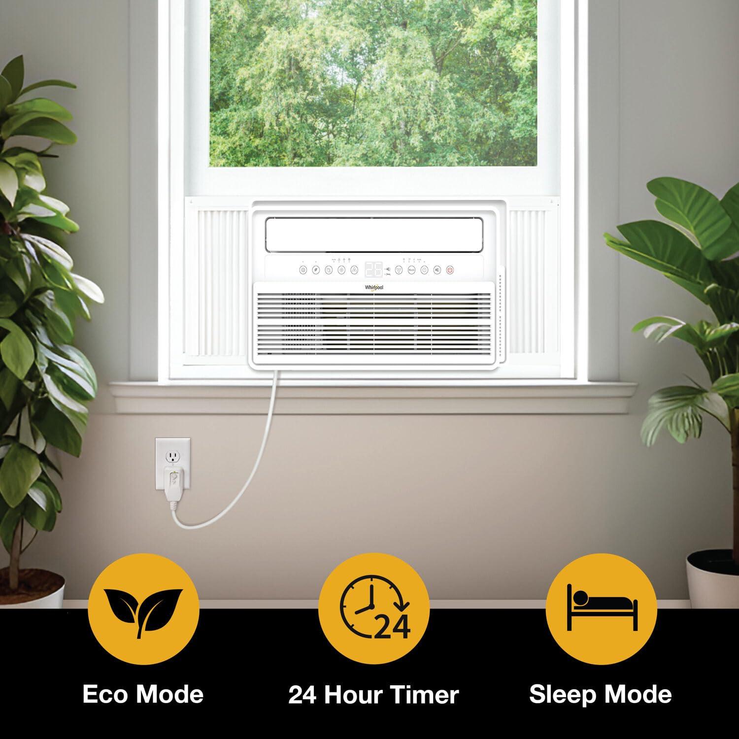 Whirlpool 18,000 BTU 230V Window Mounted Inverter Air Conditioner with Remote Control