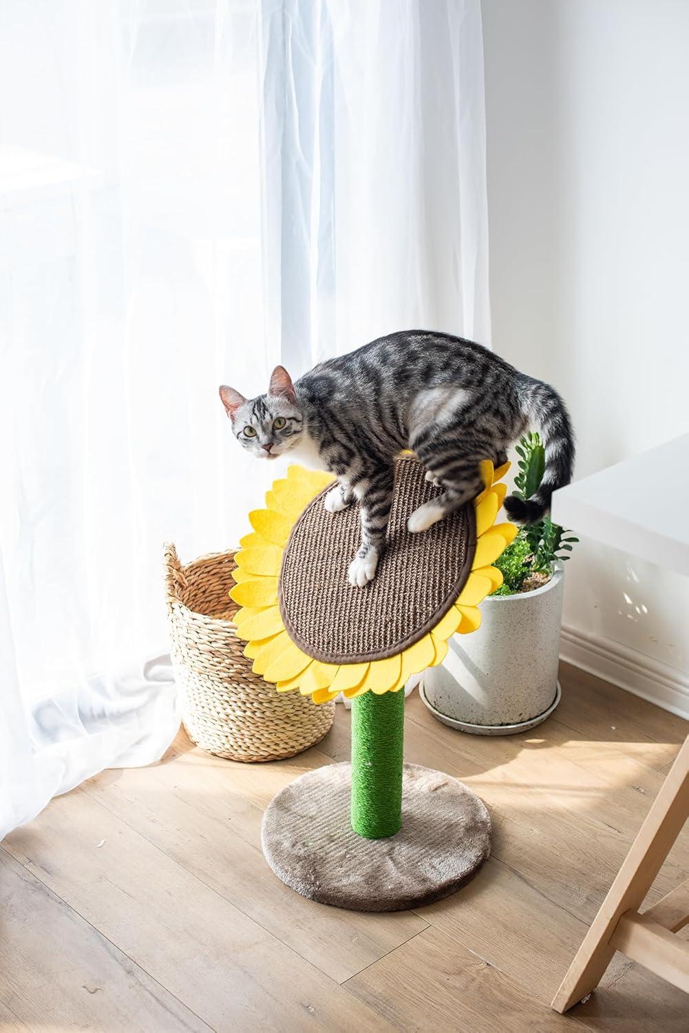 Catry Catry 26" Sunflower Scratching Post