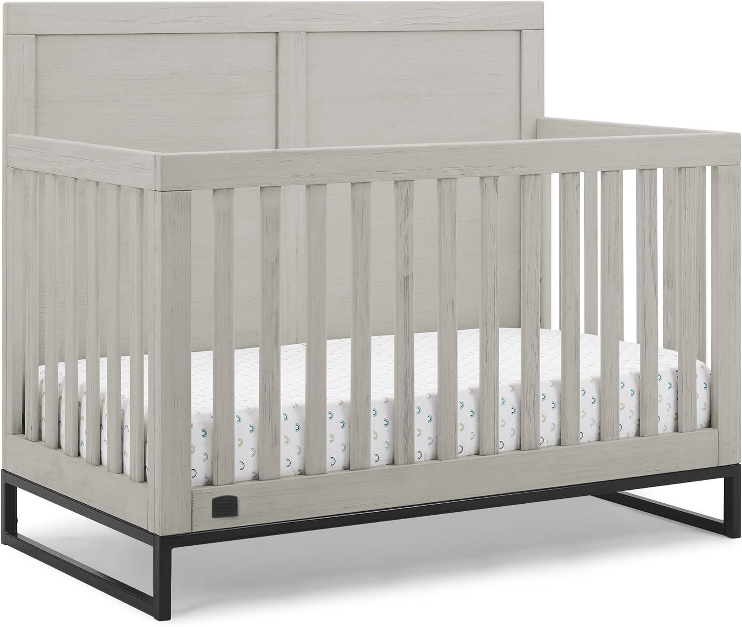 Simmons Kids' Foundry 6-in-1 Convertible Baby Crib