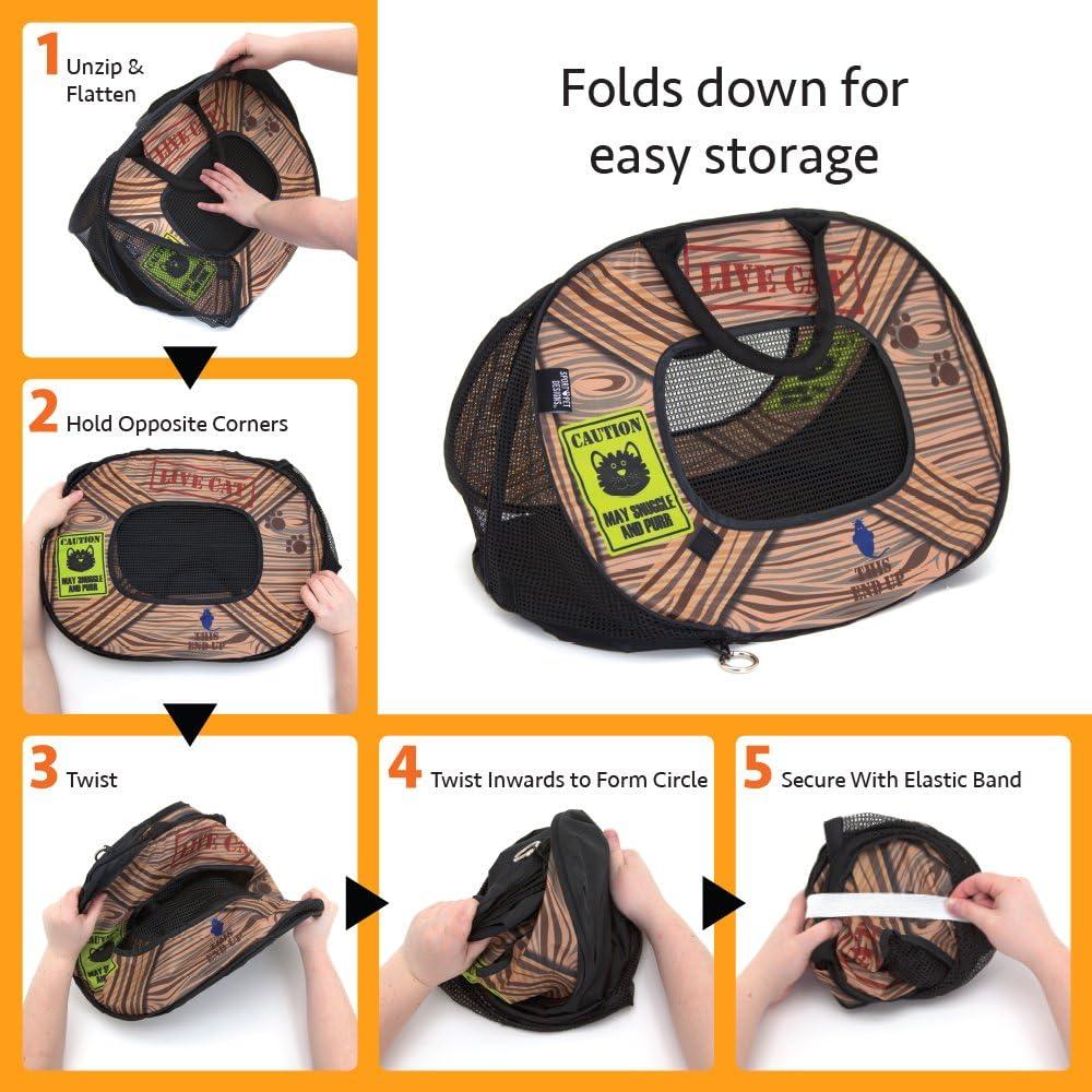 Sportpet Design Collapsible Pet Carrier