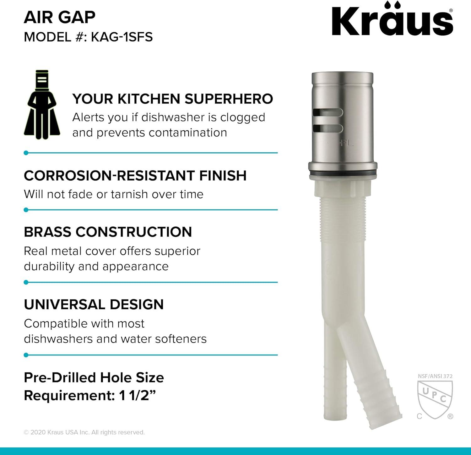 Kraus Air Gap KAG-1SFS