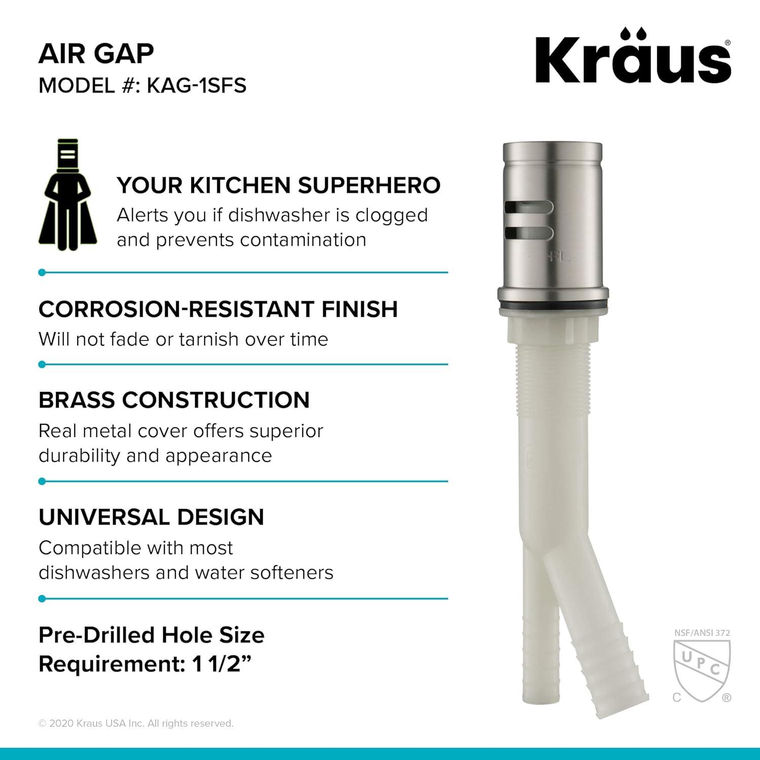 Kraus Air Gap KAG-1SFS