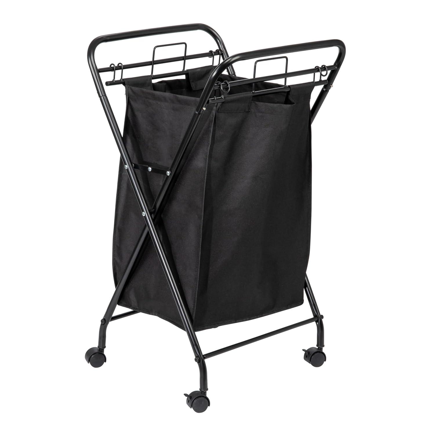 Rolling Laundry Hamper with Handles