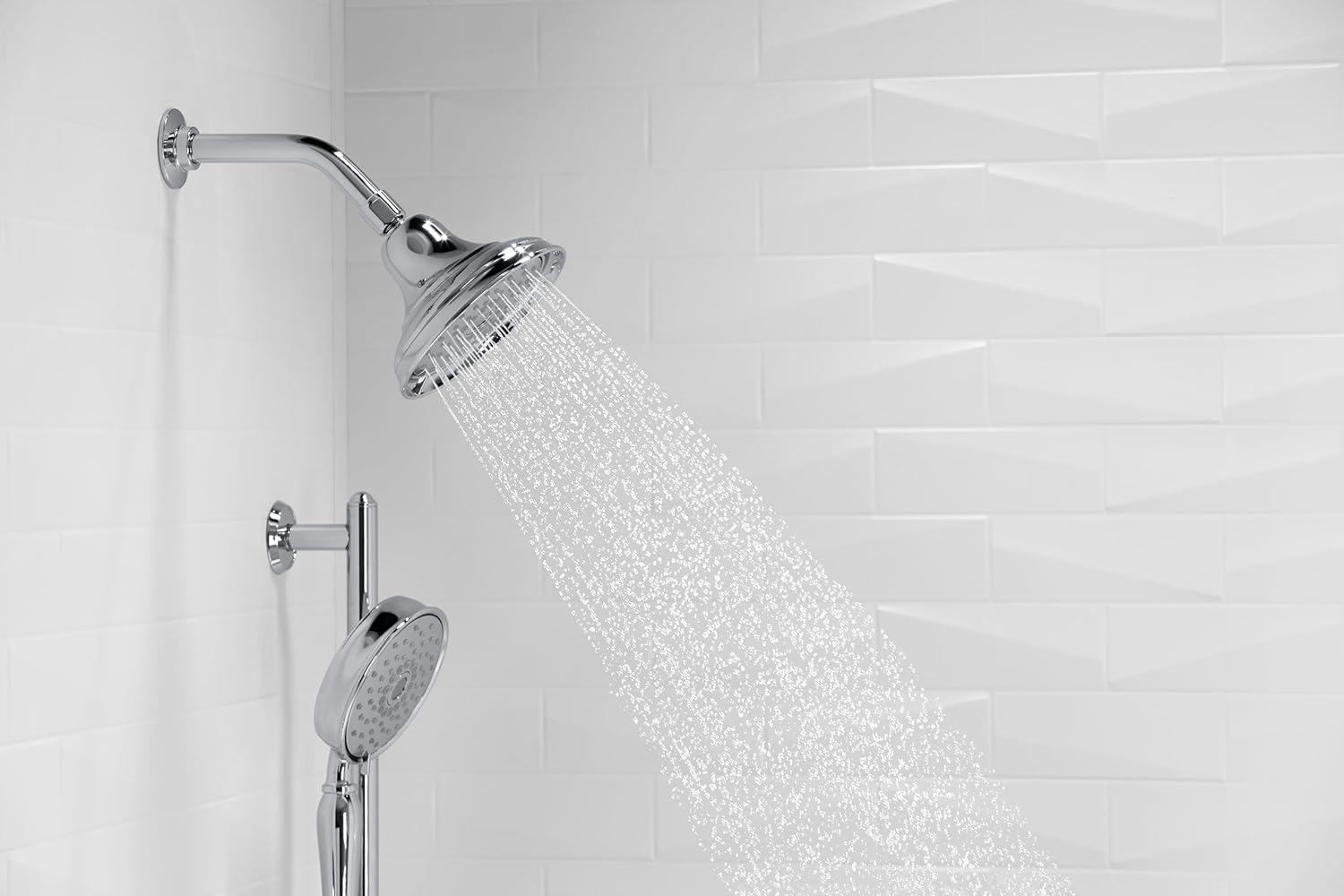 Bancroft 2.5 Gpm Multifunction Showerhead With Katalyst Air-Induction Technology