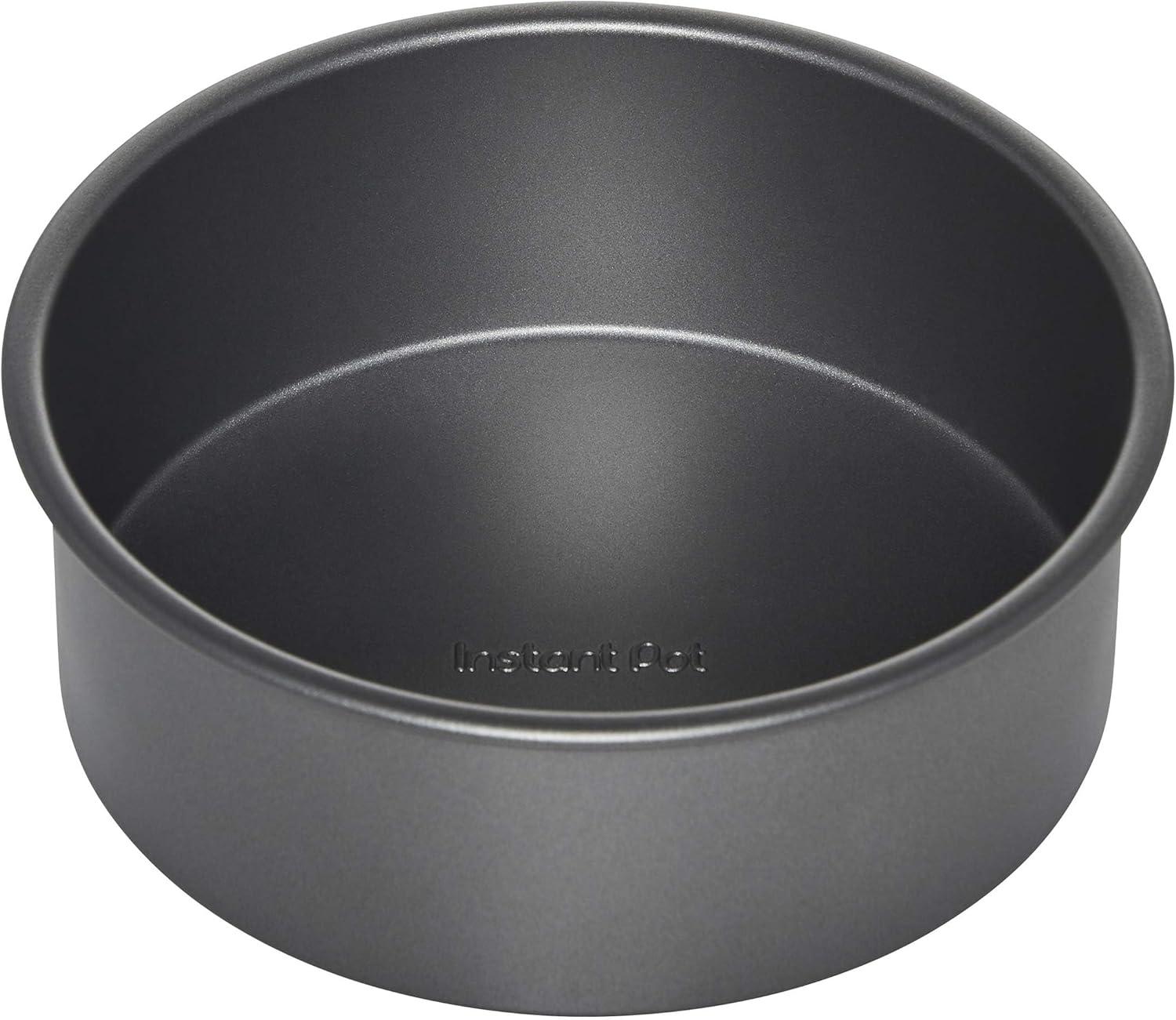 Gray Non-Stick Round Cake Pan for Instant Pot