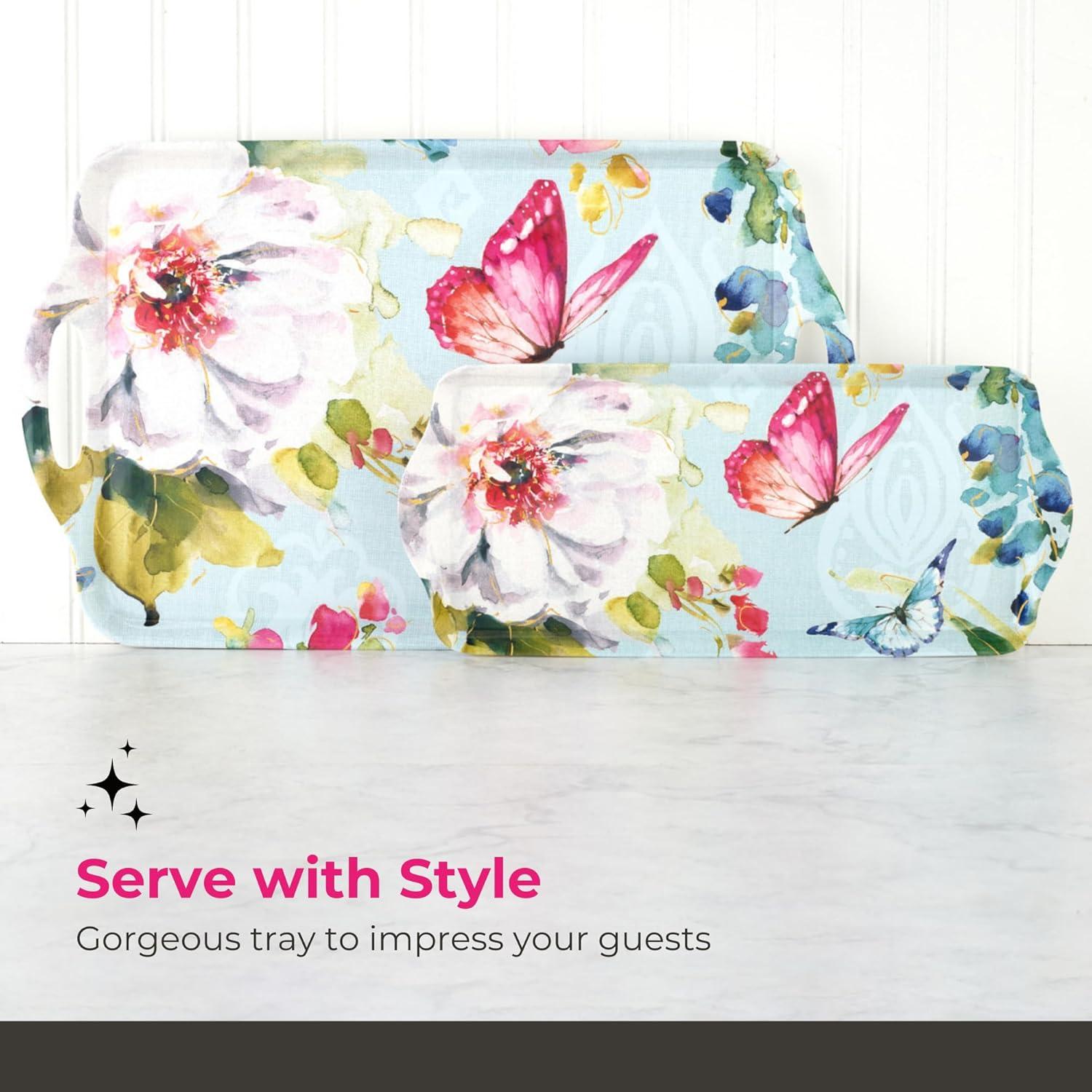 Pimpernel Pimpernel Colorful Breeze Melamine Sandwich Tray 15.1 X6.5"