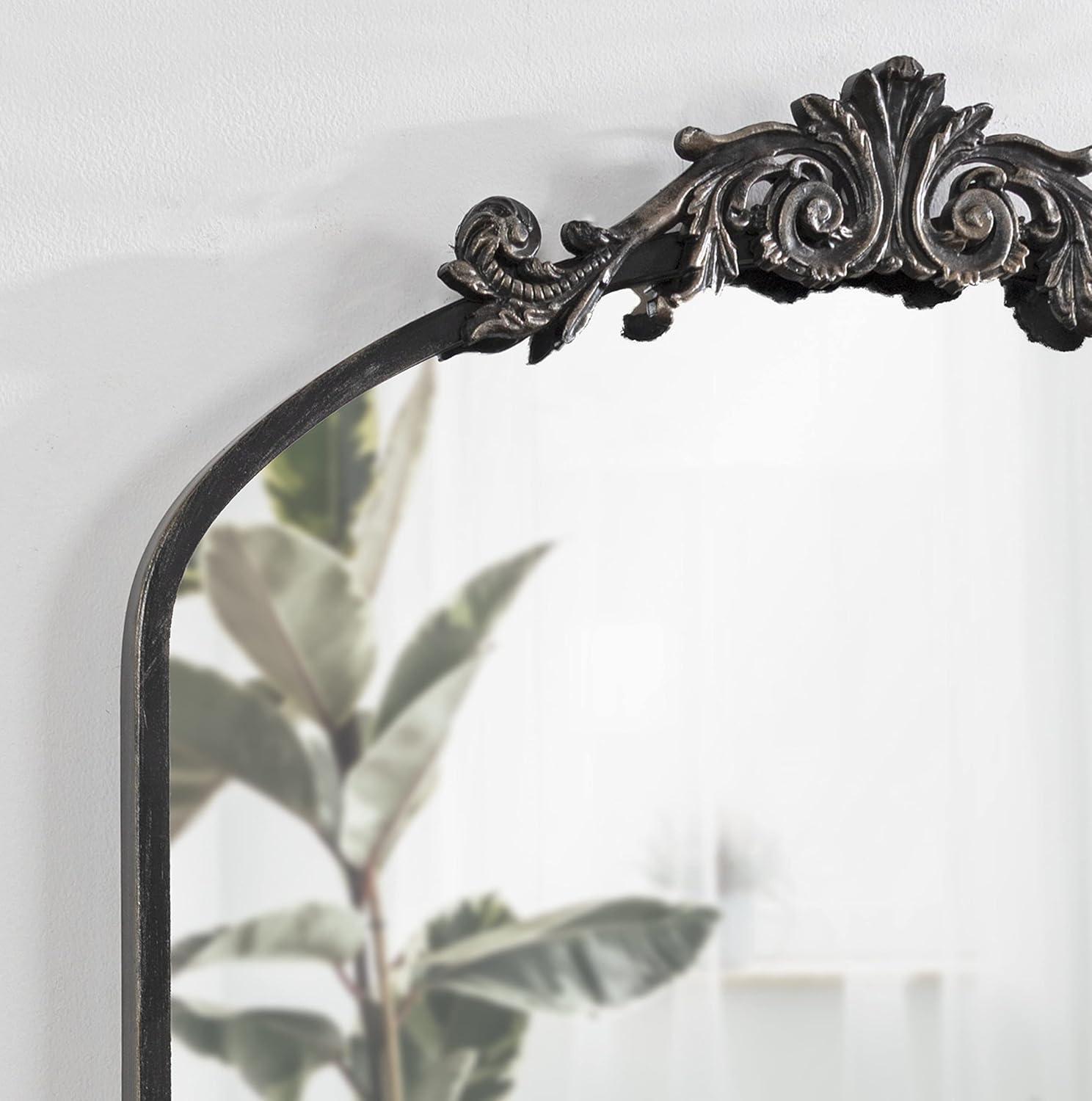 Fleur De Lis Living Stonington Metal Arch Mirror