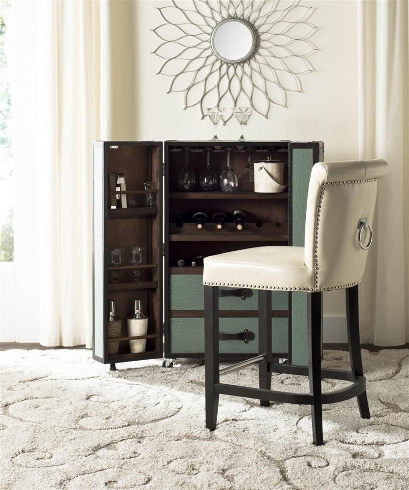 Addo Ring Counter Stool - Flat Cream - Safavieh