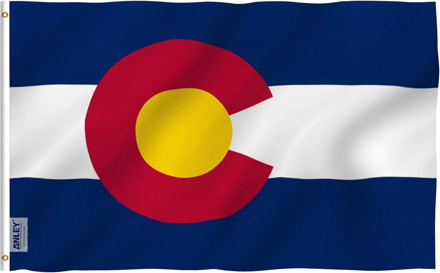 ANLEY American US State Flag Polyester 36 x 60 in. House Flag