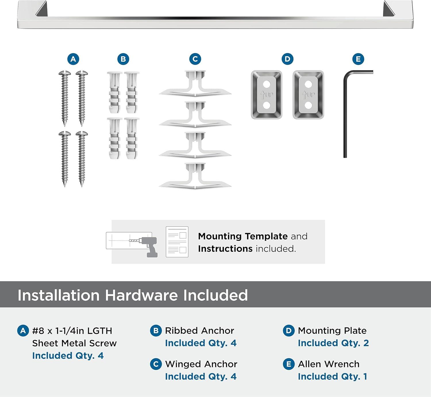 Blackrock 25.87" Wall Mounted Towel Bar