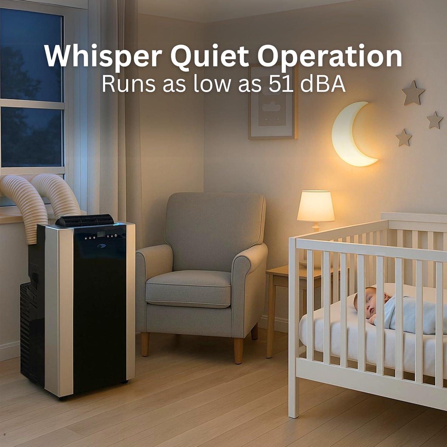 Whynter Whynter 14000 BTU Dual Hose Portable Air Conditioner for 500 sq. ft.