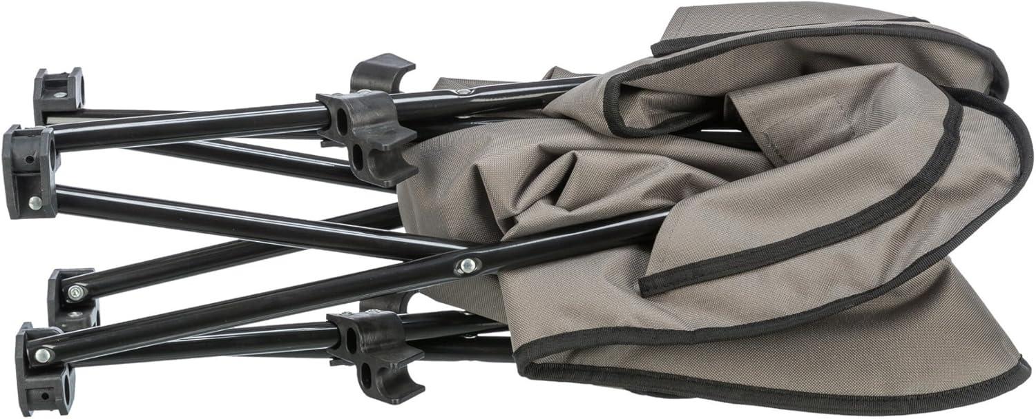 TRIXIE TRIXIE Camping Cot for Dogs, Elevated Dog Bed, Folding Padded Pet Bed, Raised Travel Lounger for Dogs
